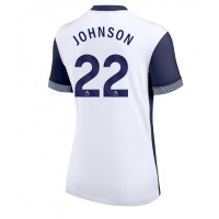 Tottenham Hotspur Brennan Johnson #22 Hemmatröja Kvinnor 2024-25 Korta ärmar